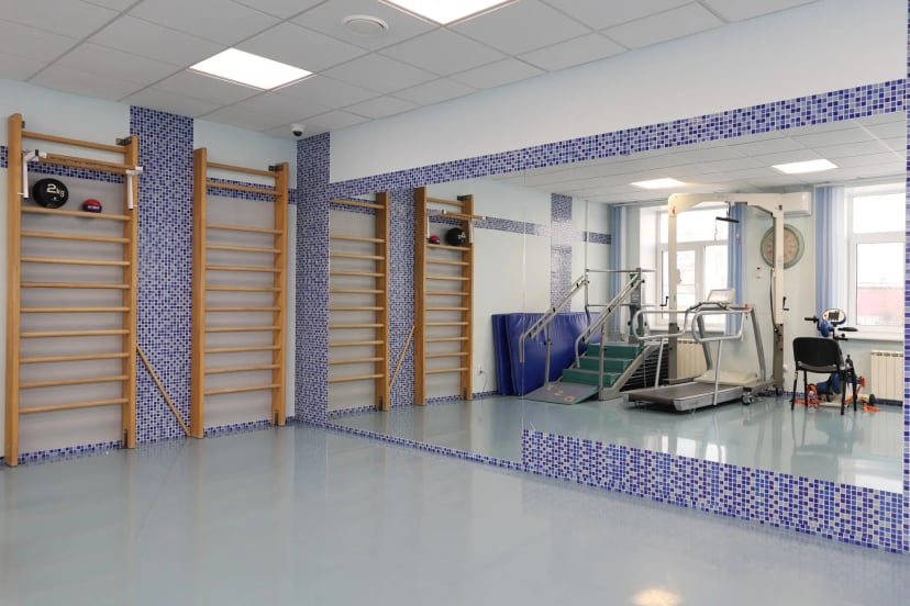 Помещение Клиники Института Мозга - Зал ЛФК